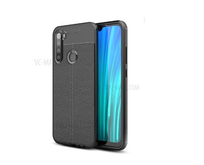Ốp lung silicon dẻo vân da cho Xiaomi Redmi Note 8