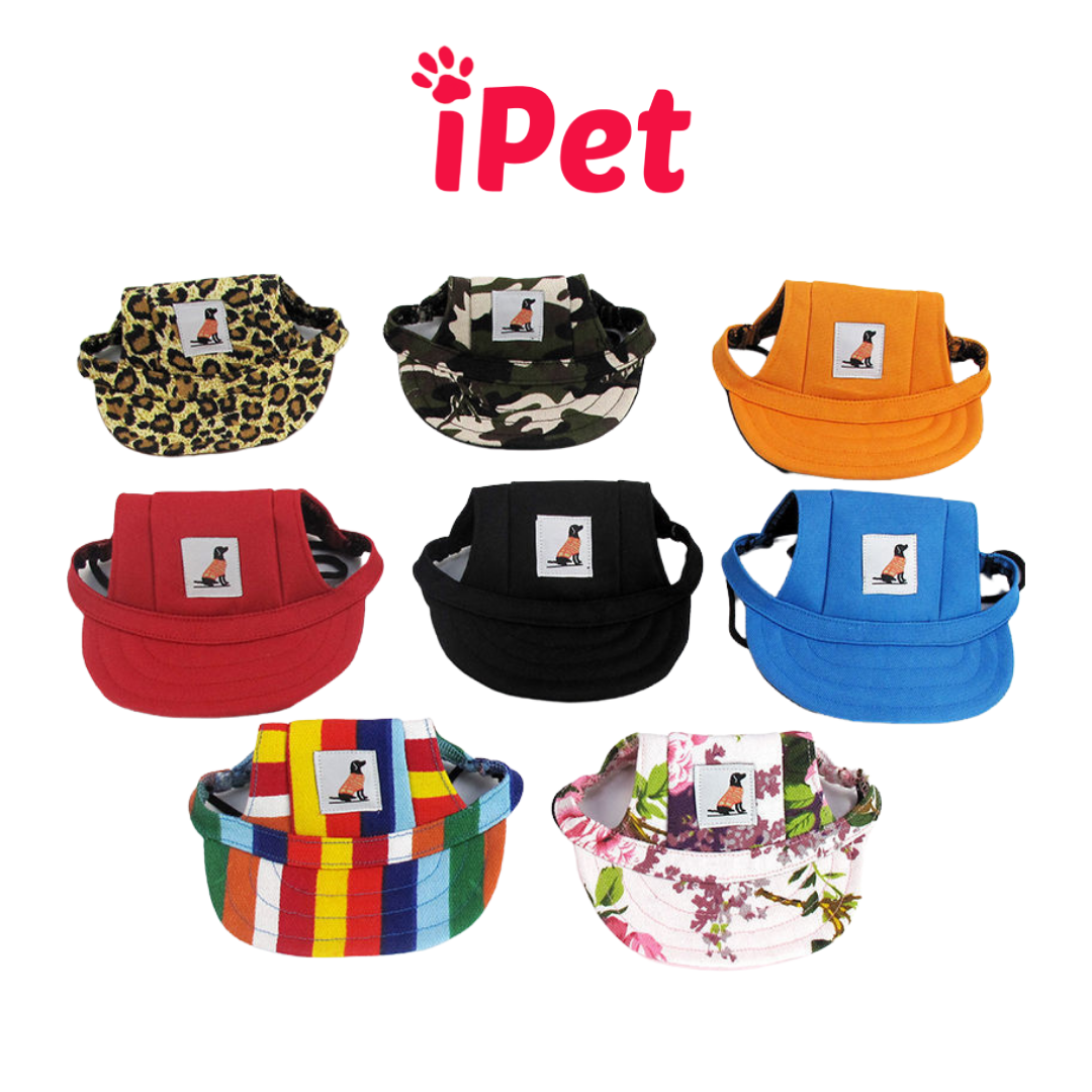 Mũ nón lưỡi trai cho thú cưng chó mèo - ipet shop