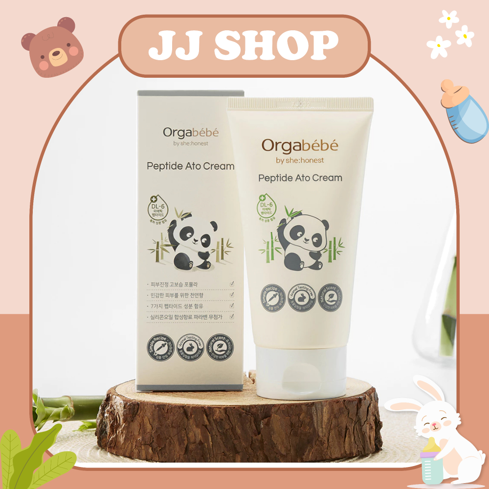 Kem Dưỡng Ẩm ATO PEPTIDE ORGABEBE Cho Bé Nội Địa Hàn Quốc 150ML