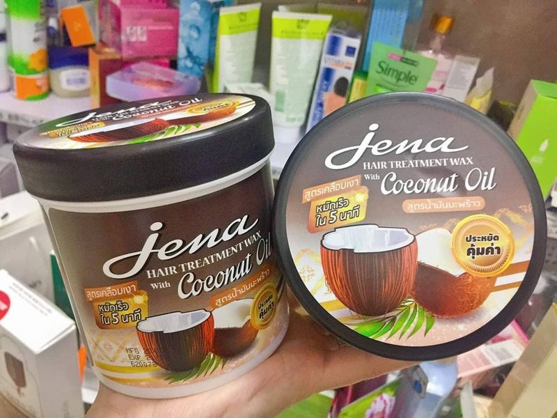 Kem Ủ Hấp Tóc Dừa Jena Thái Lan 500g