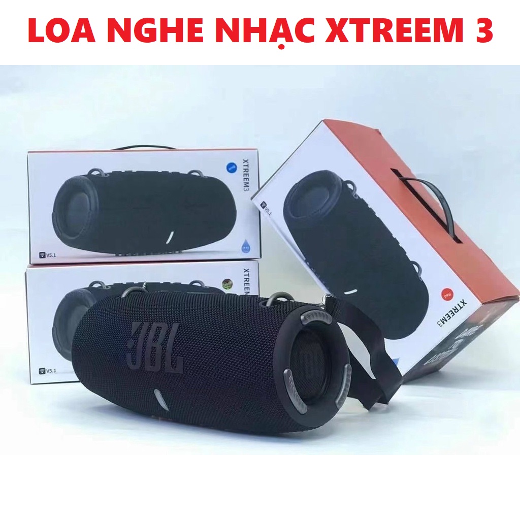 LOA BLUETOOTH XTREME 3 Siêu Bass Nghe Nhạc Hay Bass CỰC PHÊ - BẢO HÀNH 1 ĐỔI 1 từ GWIN TECHNOLOGY