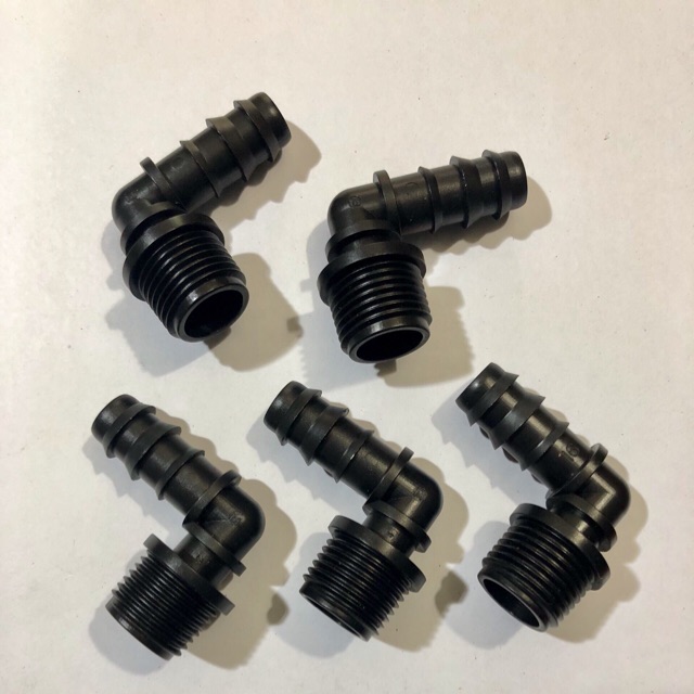 CÚT GÓC REN 21mm NỐI ỐNG NƯỚC 16mm 5 cái