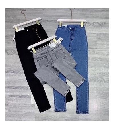 QUẦN JEAN NỮ ĐAI TRƠN SIÊU TÔN GIÁNG KHÔNG TÚI TRƯỚC bbA-1B1