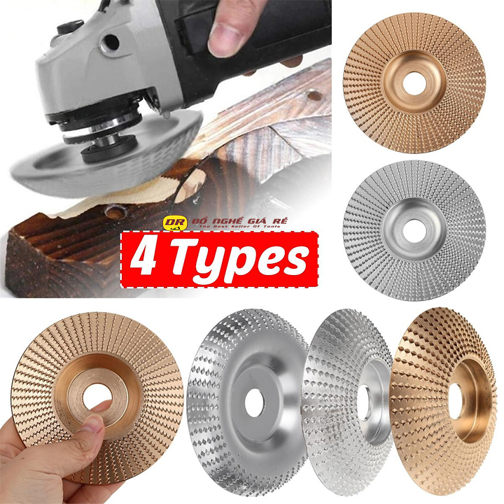 Đĩa Mài Gỗ Lưỡi Mài Gỗ Đĩa Bào Gỗ Dụng Cụ Chà Nhám Gỗ Nhanh Gắn Máy Mài Máy Cắt Cầm Tay