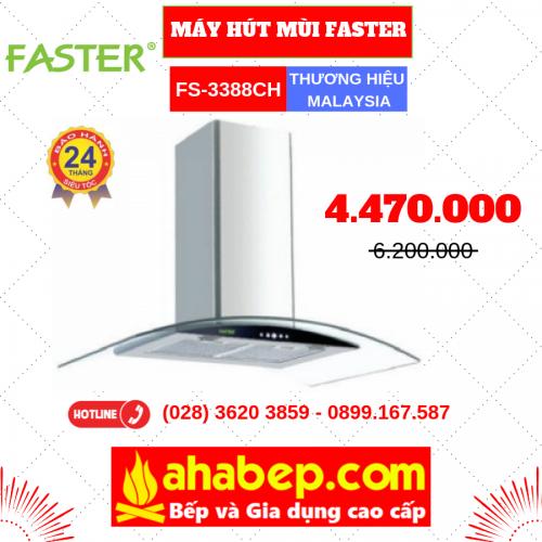 Máy hút mùi fs 3388ch - hàng chính hãng