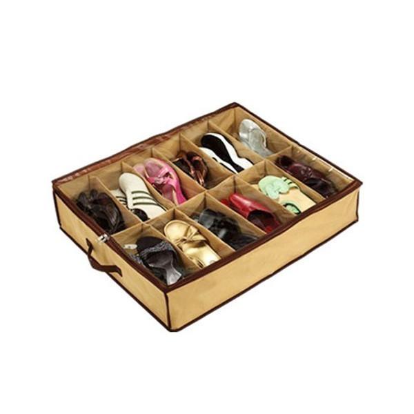 Túi Vải Đựng Giày Dép 12 Ngăn Tiện Dụng USA Store
