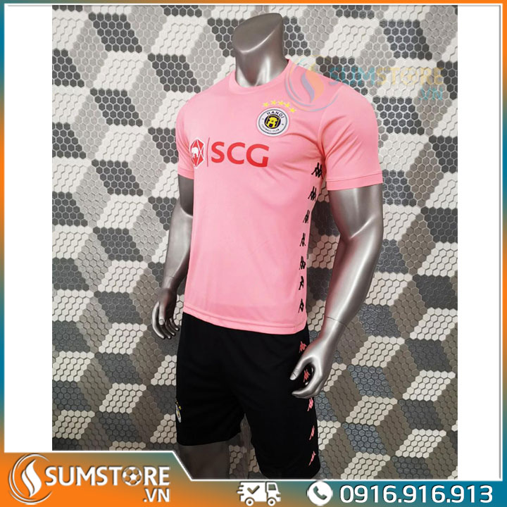 [HCM]Bộ Quần Áo Bóng Đá Thể Thao CLB Hà Nội Hồng 2020 - Áo Thể Thao Đá Banh Nam Nữ Cao Cấp