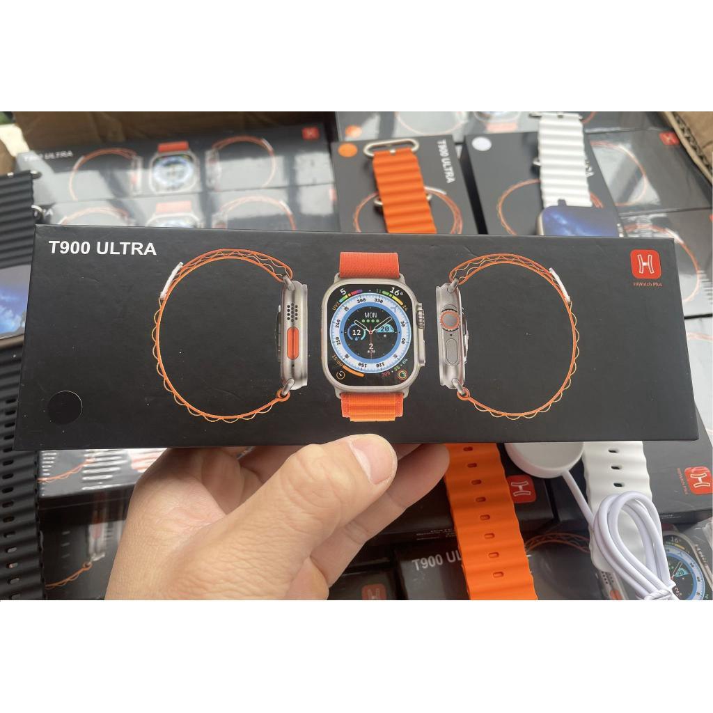 DH07 - Đồng hồ Hi Watch 8 T900 Ultra 1.81 inch viền bóng dây sóng sạc nhanh không dây