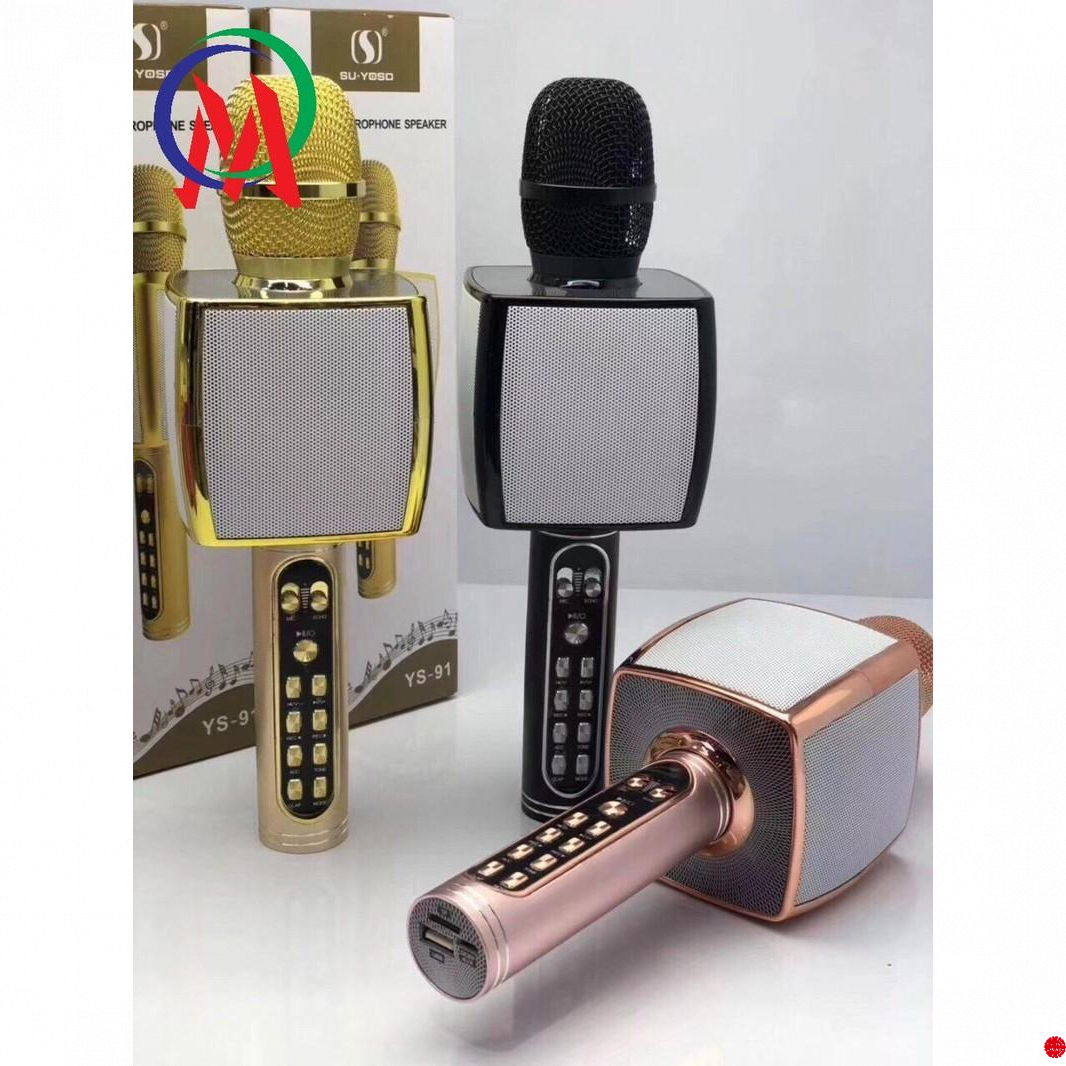 Micro karaoke bluetooth YS91 Âm Thanh Chuẩn Cực Hút