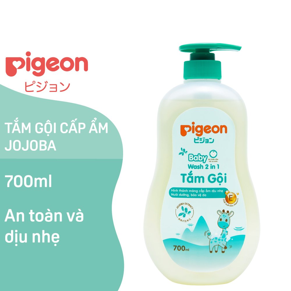 Tắm - gội pigeon 2 in 1 chai 700ml