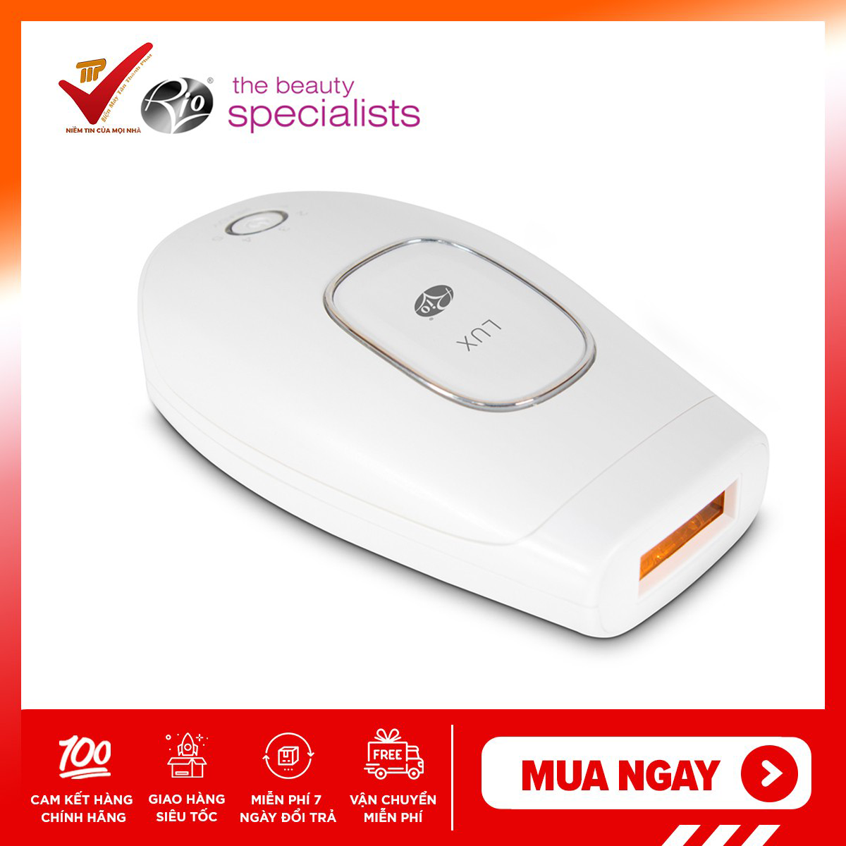 [Trả góp 0%]Máy triệt lông chân cá nhân cao cấp công nghệ IPL RIO IPHH IPL