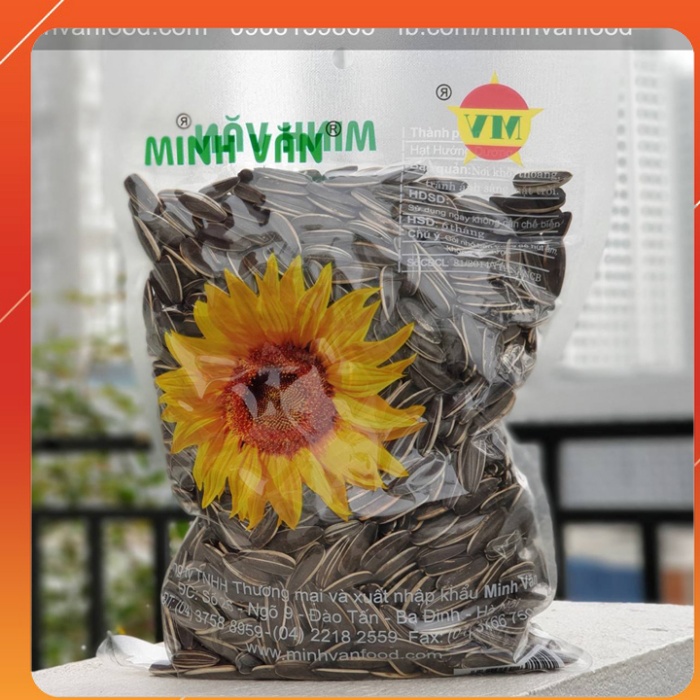 HẠT HƯỚNG DƯƠNG NGUYÊN VỊ 500G - HƯỚNG DƯƠNG MINH VĂN