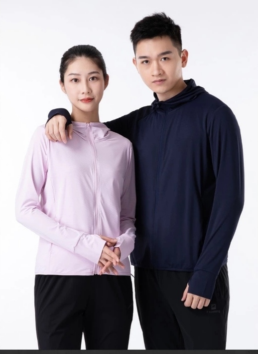 40-100kg Áo khoác chống nắng tia UV nam nữ bigsize(tặng túi đựng áo)