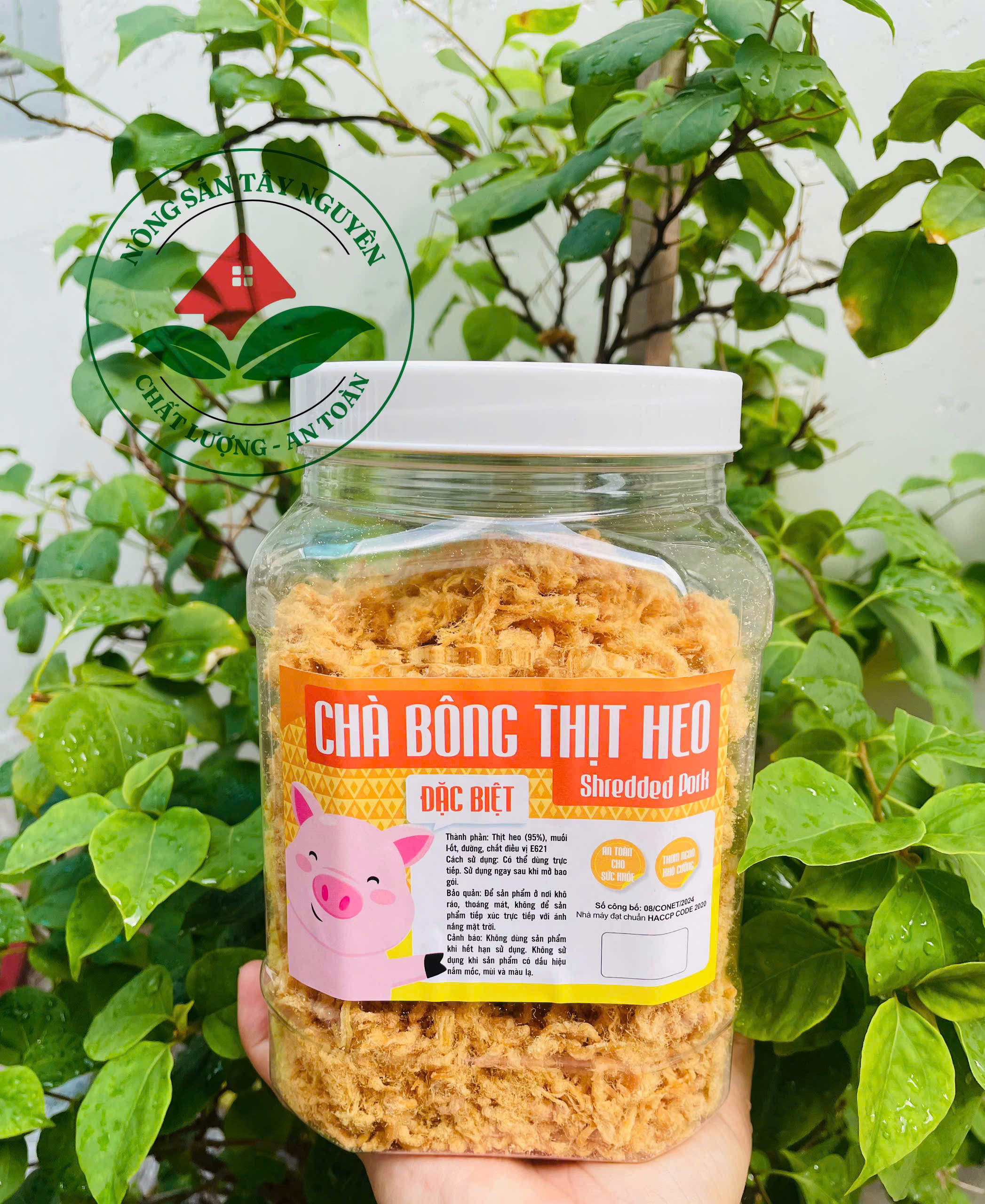 1kg chà bông heo xù - ruốc bông đảm bảo atvstp