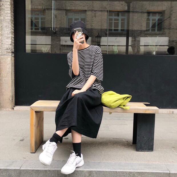 Chân Váy Xoè Bạn Thân-Chân váy xòe Kaki 3 màu