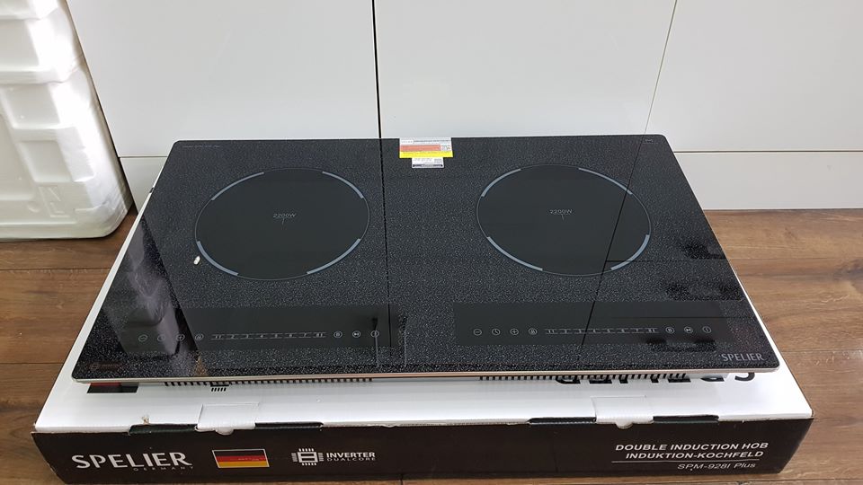 Bếp từ đôi spelier spm-928i plus - giảm thêm 900k tiền mặt