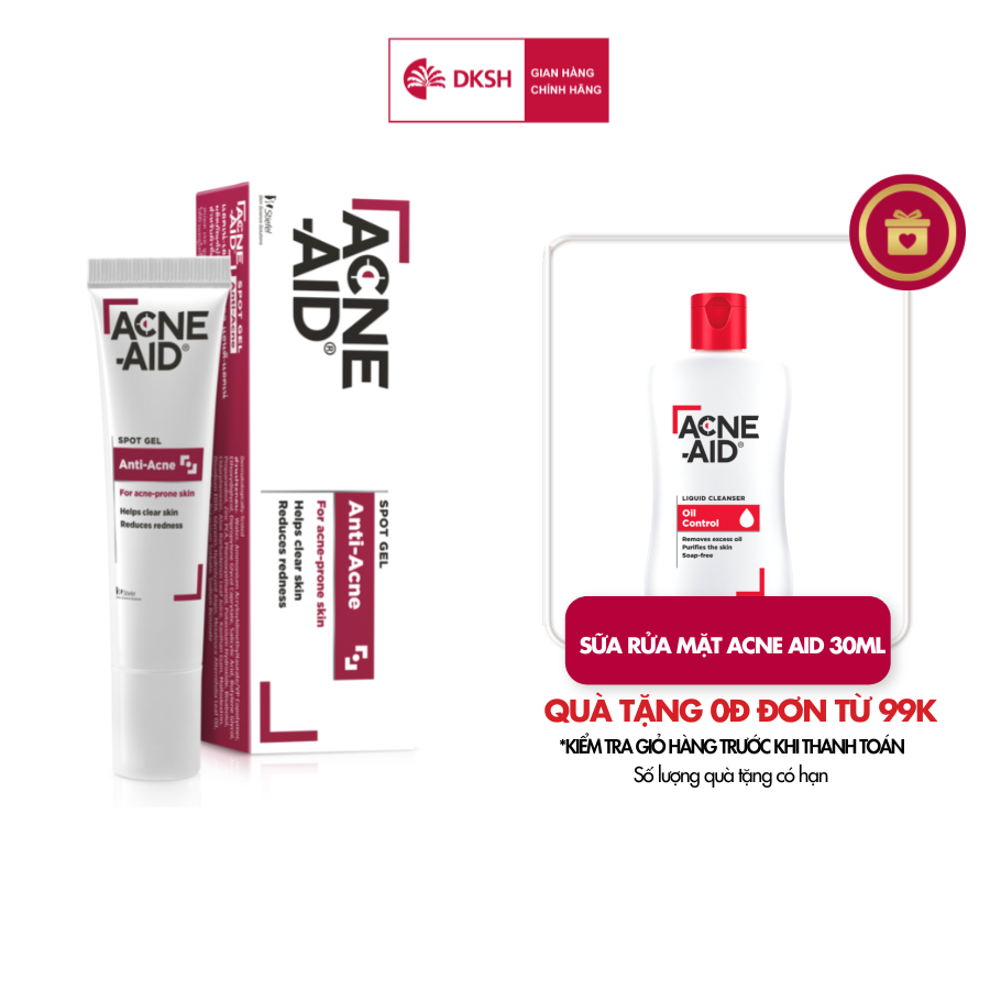 Gel chấm mụn acne-aid spot gel anti-acne 10g