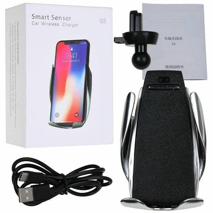 Sạc điện thoại không dây, Giá Đỡ Kiêm Sạc Không Dây Cảm Ứng Thông Minh Sạc Nhanh, Tiện Lợi
