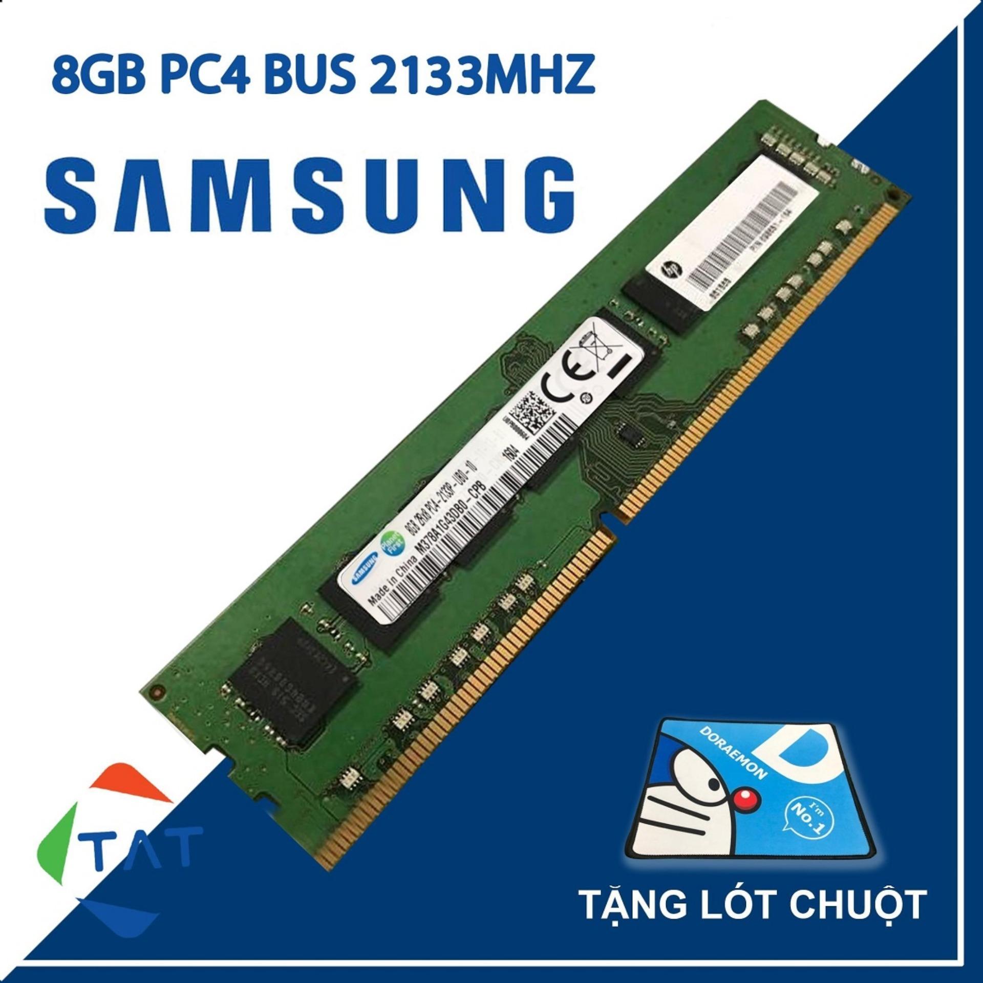 RAM Samsung Hynix Micron Kingston DDR4 8GB Bus 2133MHz 1.2V PC4-2133 Dùng Cho PC Desktop Máy Tính Để Bàn