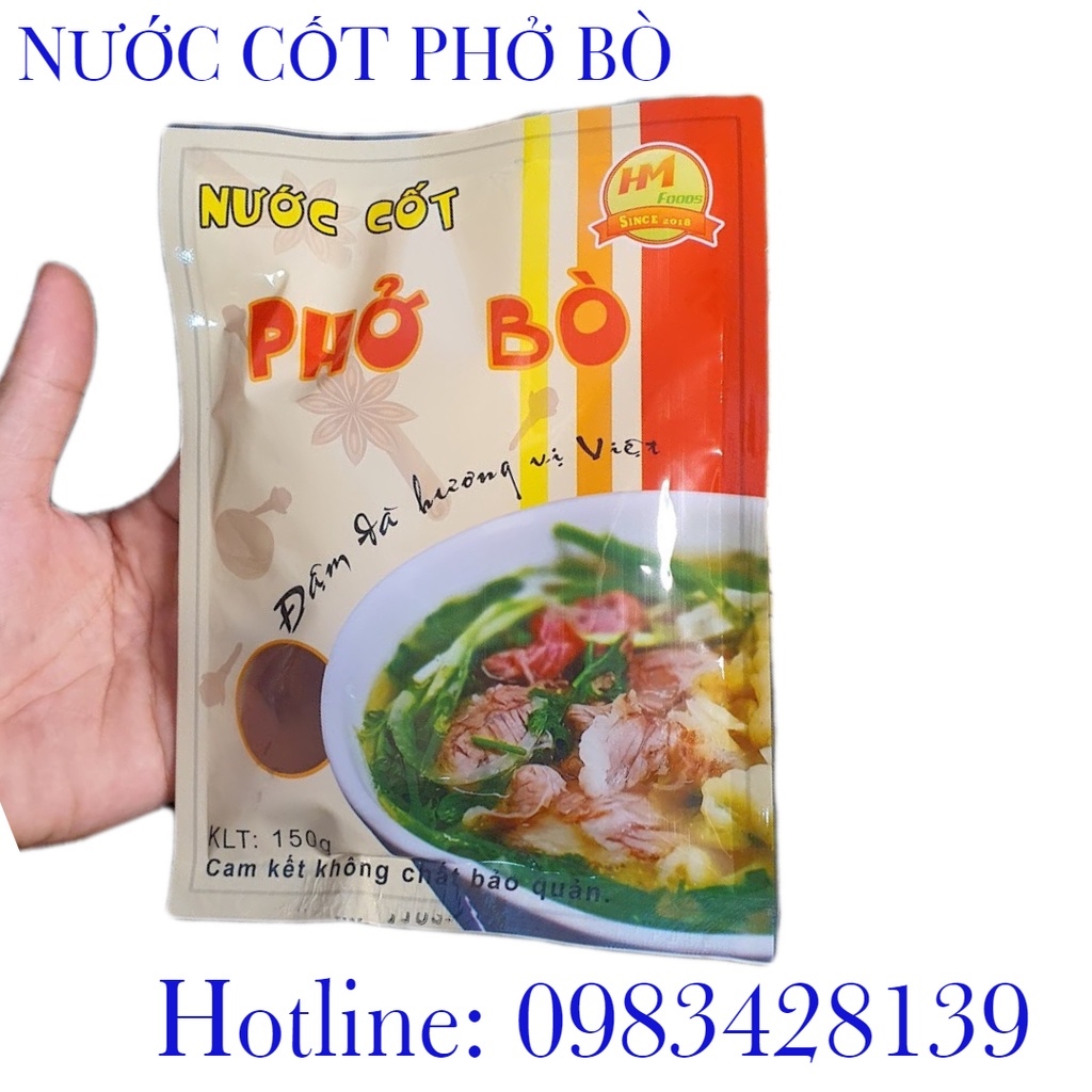 Cốt phở bò HMFOODS gia vị phở bò hoàn chỉnh nấu phở bò tại nhà