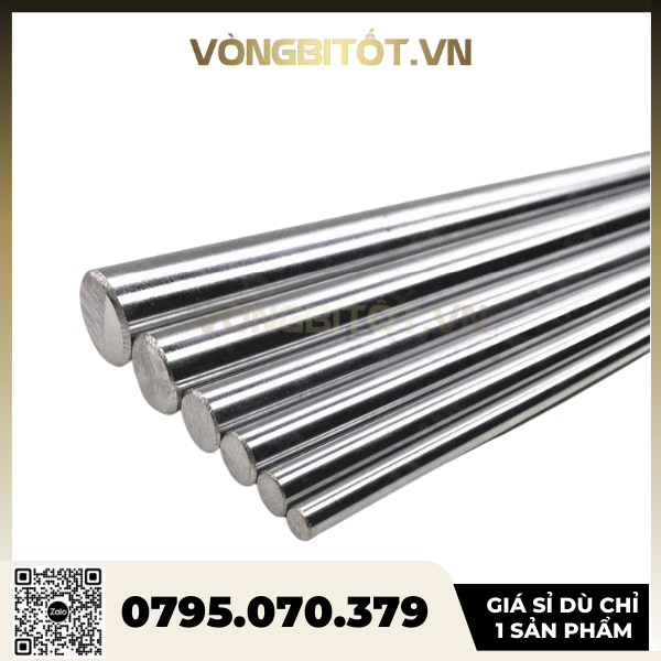 Thanh Ray Trượt Tròn Không Đế Trục 20mm (SFC20) Dài 1000mm
