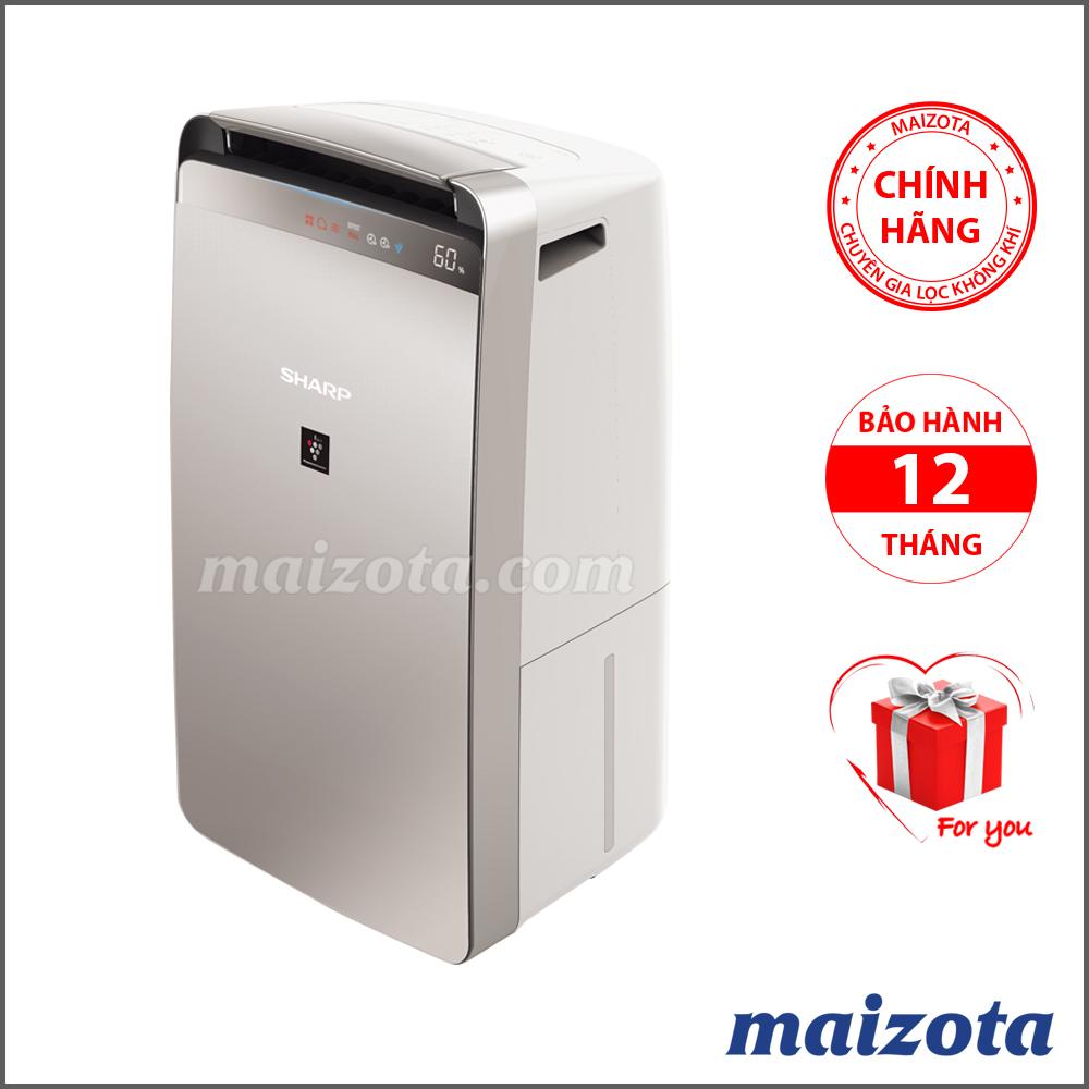 [Trả góp 0%]Máy lọc không khí và hút ẩm Sharp DW-J27FV-S hút 27 lít/ ngày lọc bụi siêu mịn PM2.5 diện tích 67m2 bảo hành 12 tháng toàn quốc