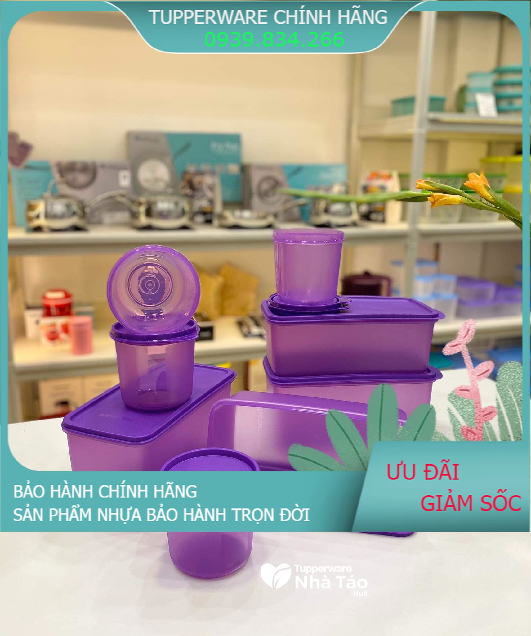 Tupperware Bộ hộp Bảo quản thực phẩm Freshness Collection (8 hộp), nhựa nguyên sinh, an toàn, kích thước đa dạng, dễ dàng sử dụng, gồm dòng Stak N Stor và dòng Compact Bowl High