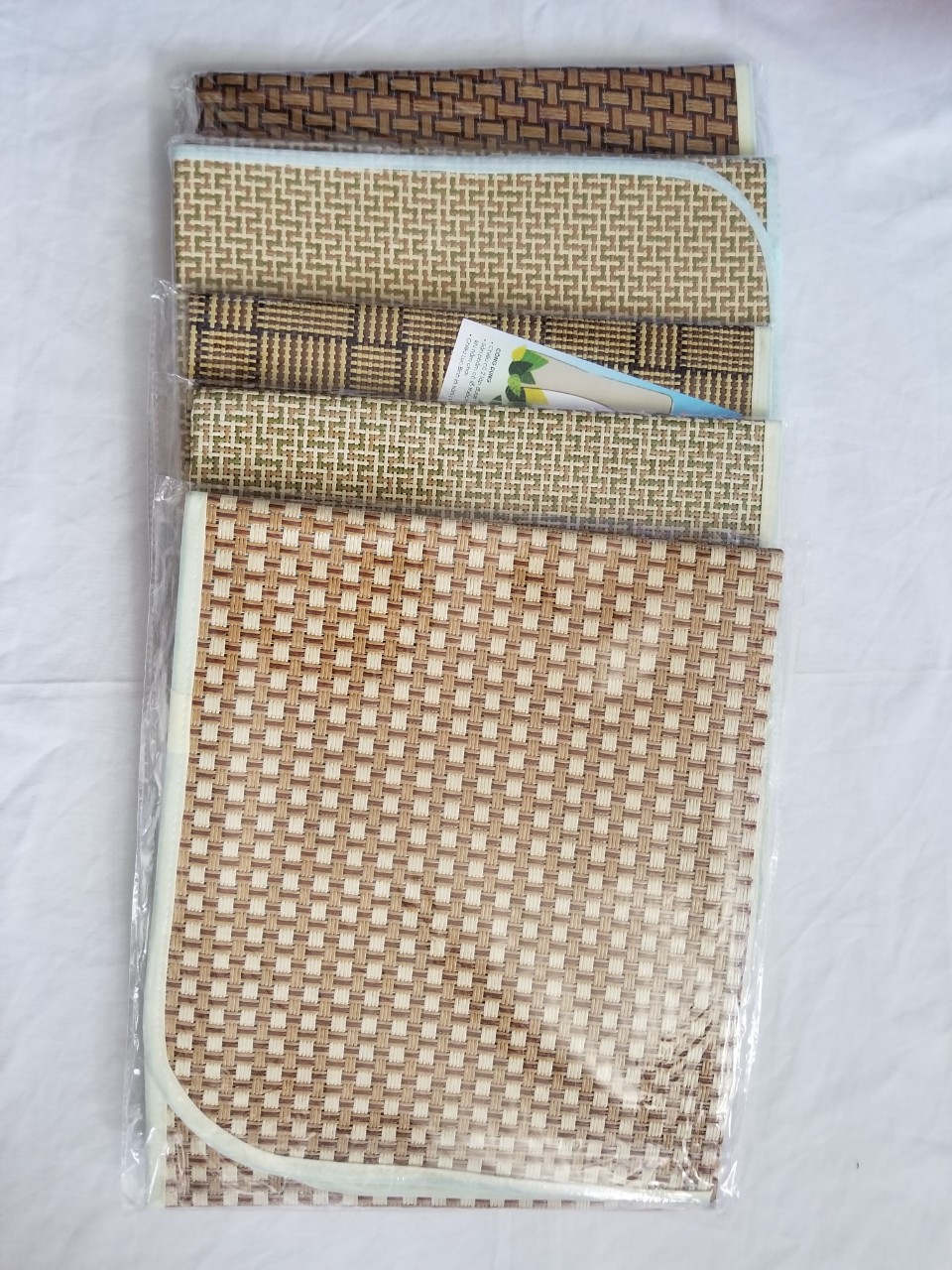 Chiếu lục bình 2 lớp kích thướt 55*90cm nằm mát lưng bé