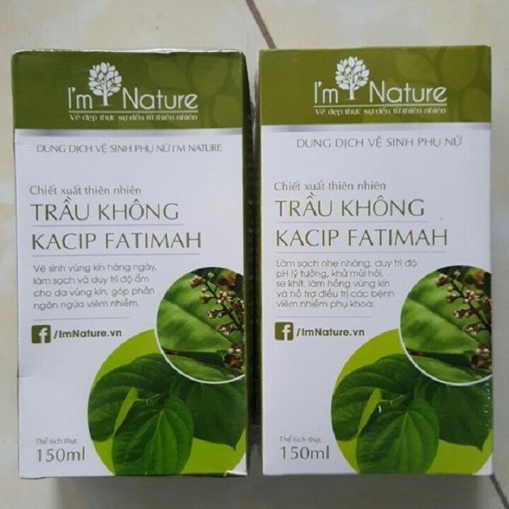 Dung Dịch Vệ Sinh Phụ Nữ I’m Nature Trầu Không, 150ml