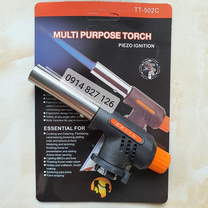 Đầu Khò Ga Mini Đánh Lửa Tự Động - Khò Ga Công Ty An Toàn Tuyệt Đối, dđầu khò gas, Đầu Khò Gas, khò gas mini, khò ga mini, đèn khò gas mini