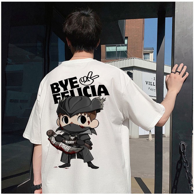 [HCM]áo thun in hình Ninja chibi black