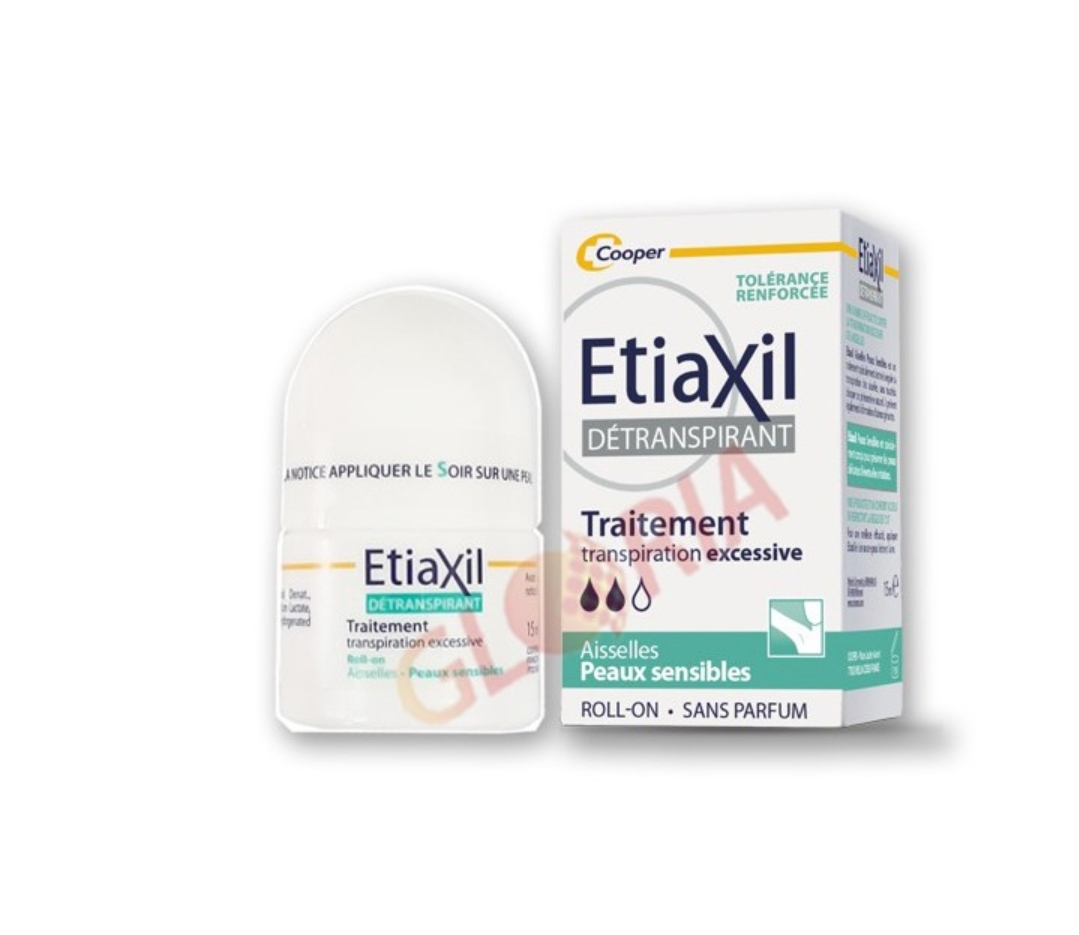 Lăn Khử Mùi Etiaxil Giảm Mồ Hôi Dành Cho Da Nhạy Cảm 15ml Màu Xanh