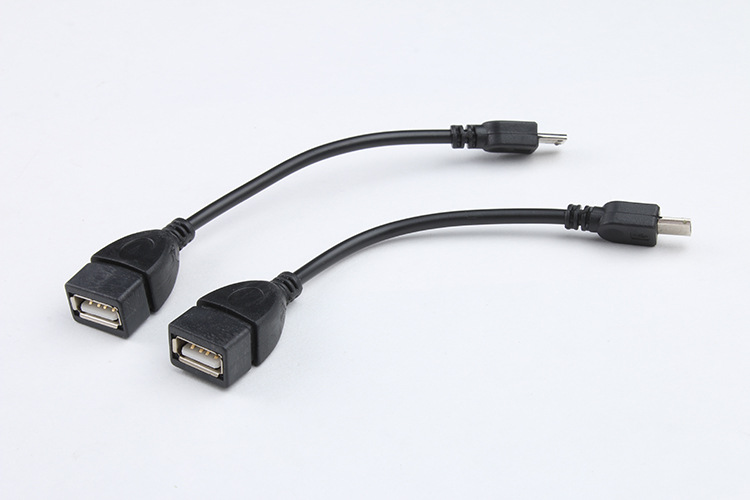 Cáp kết nối OTG android Micro USB cổng truyền dữ liệu và cắm chuột phím cho điện thoại nhựa đặc