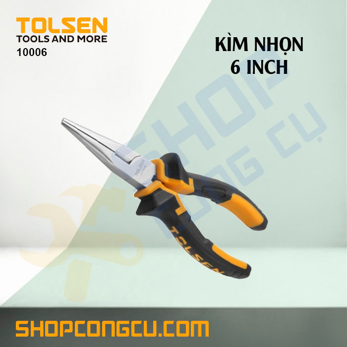 Kìm nhọn 6 inch tolsen 10006