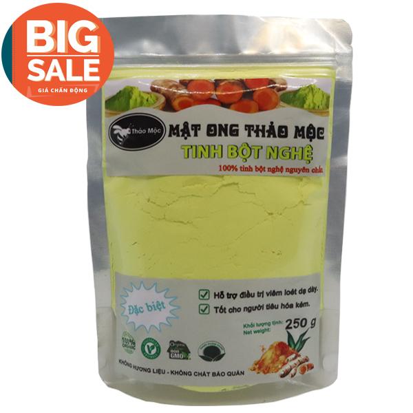 Tinh bột nghệ nguyên chất thảo mộc 250gr