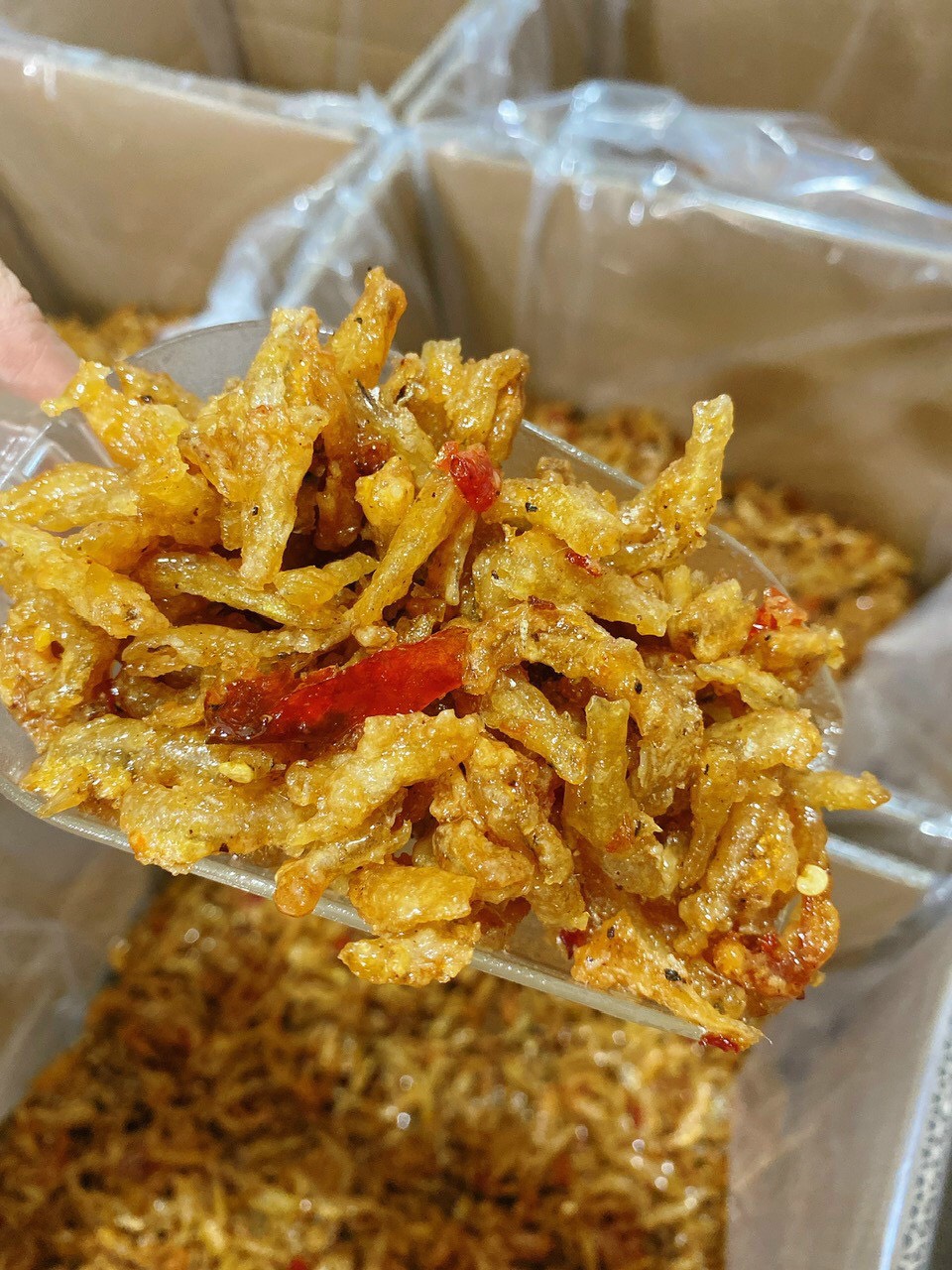 Cá cơm mắm tỏi siêu ngon - hàng nhà làm