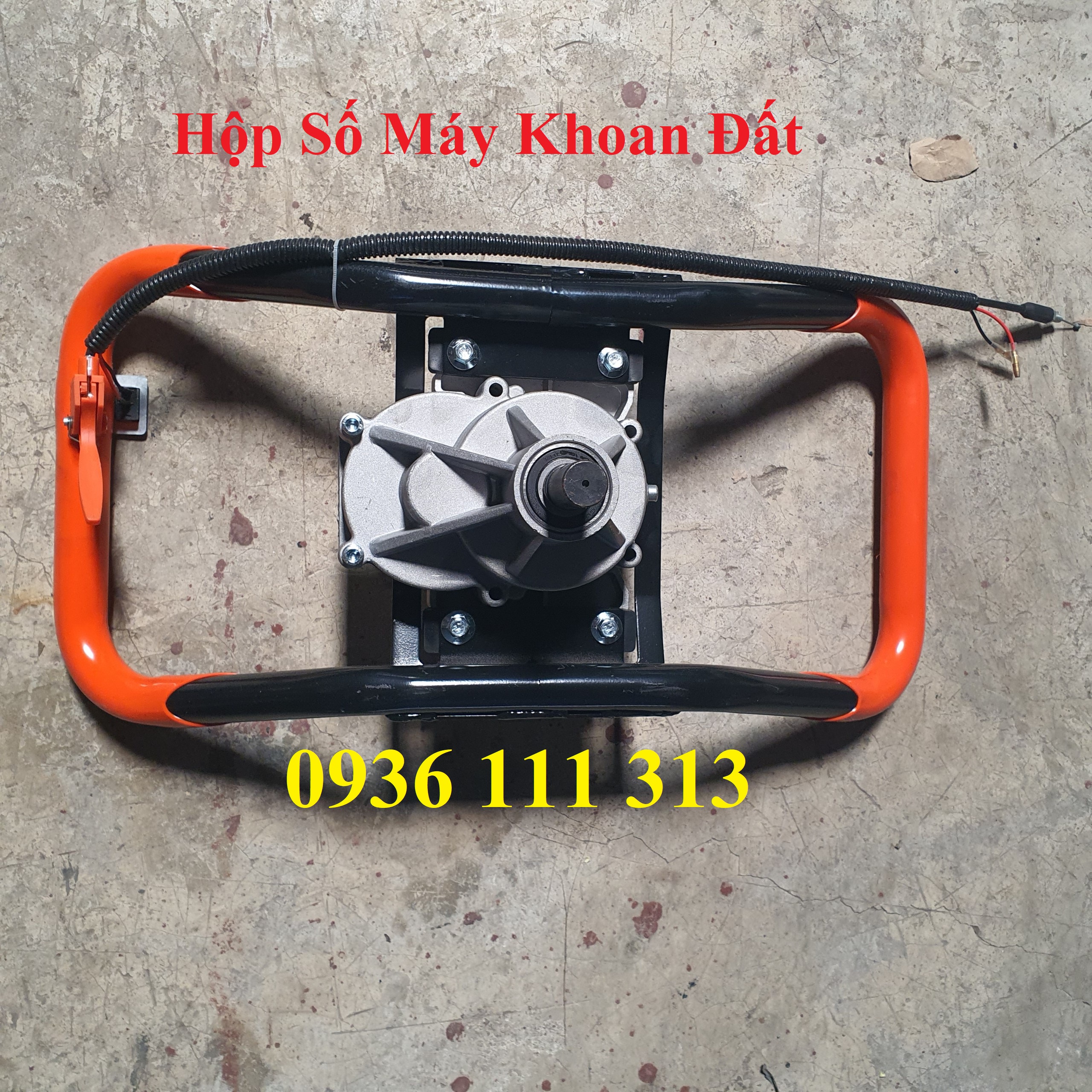 Hộp Số Máy Khoan Đất và Tay Cầm Lắp Máy khoan Đất