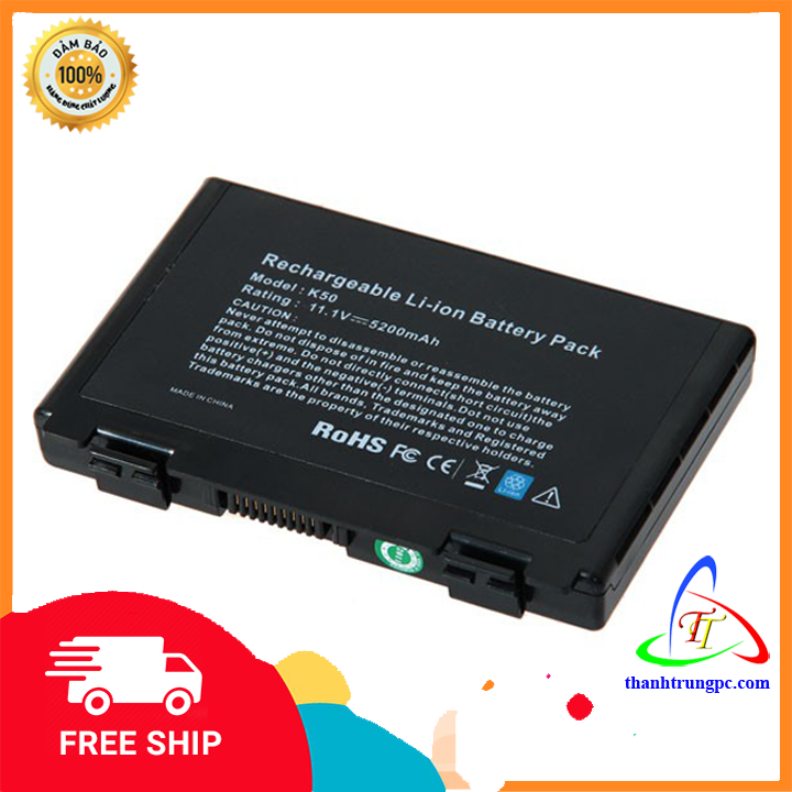 Pin laptop asus. k40 k40in k40ij