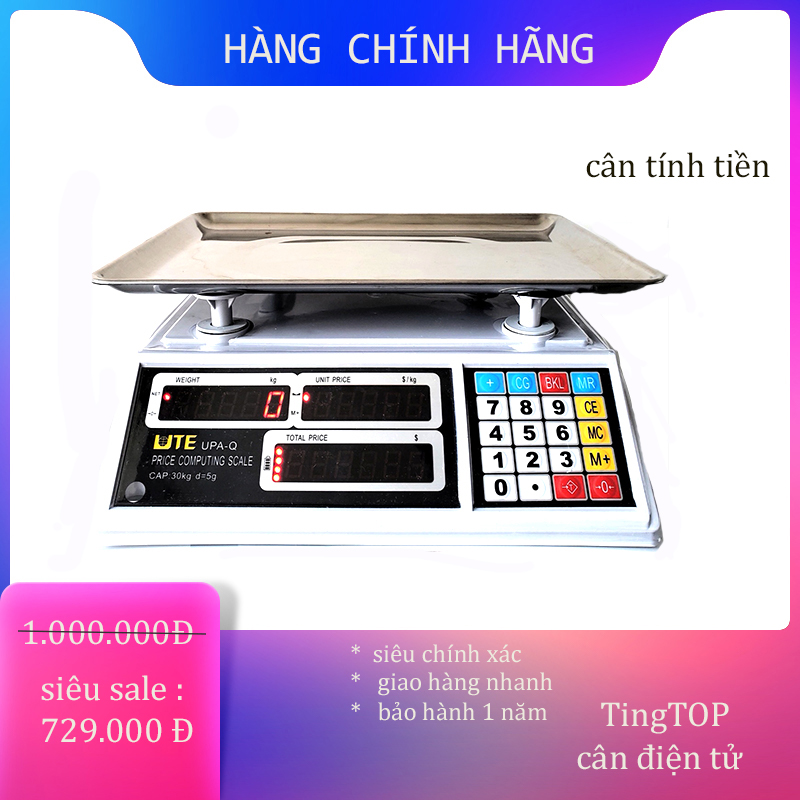 Cân tính tiền ute 30kg
