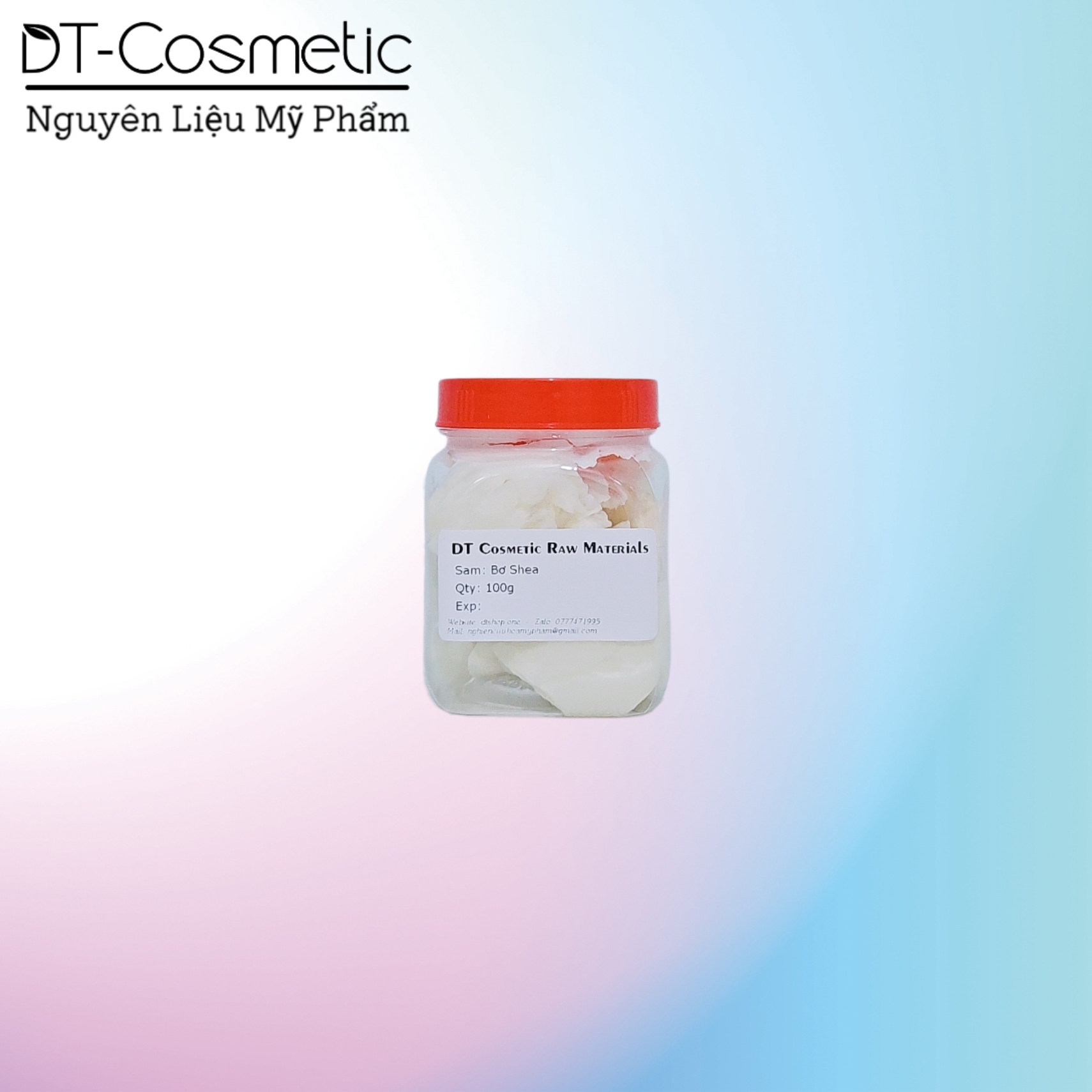 100g/1KG Bơ Shea Tinh Chế (Shea Butter/Bơ Hạt Mỡ) - Nguyên Liệu Mỹ Phẩm