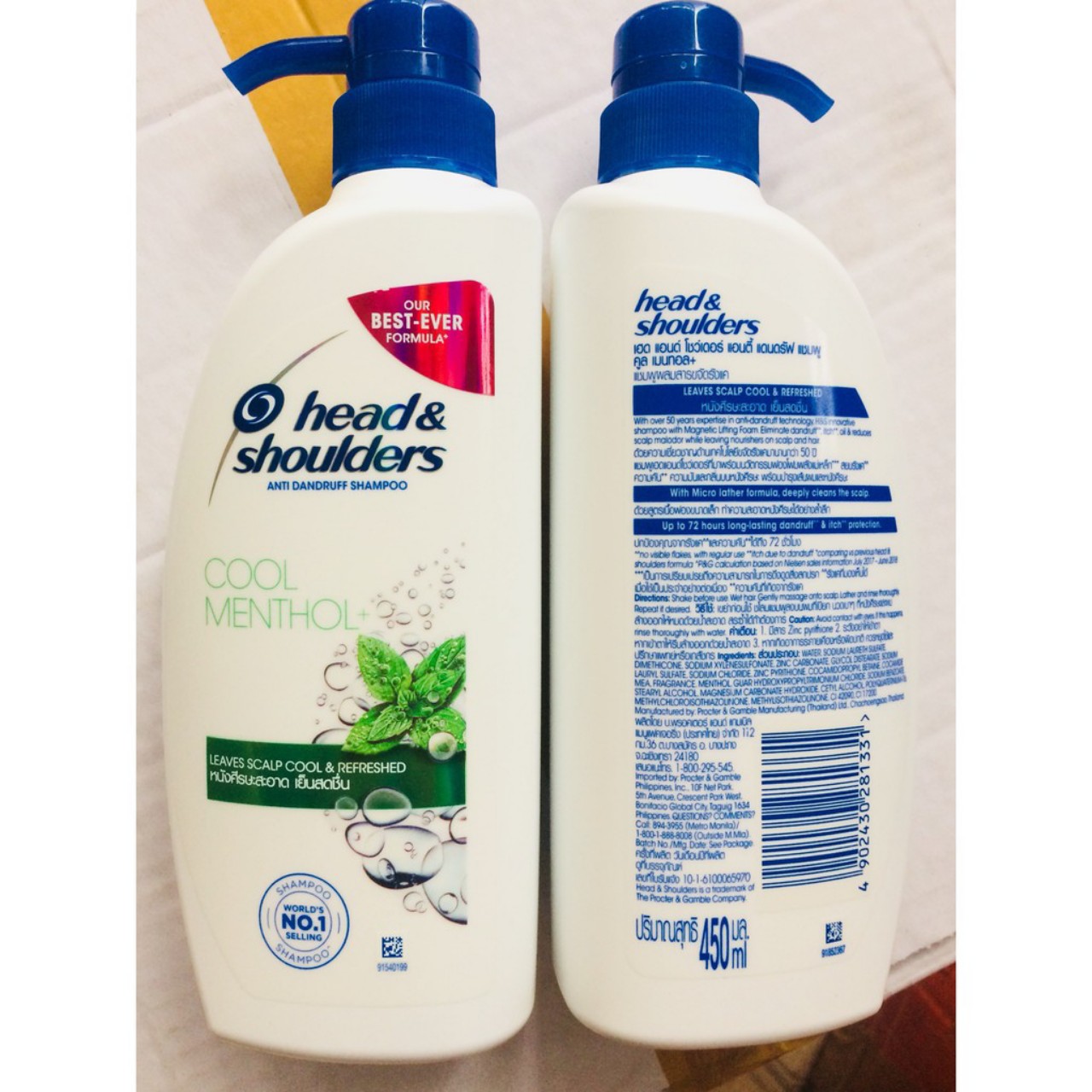 Dầu Gội Head&Shoulders 450ml Hàng Chính Hãng