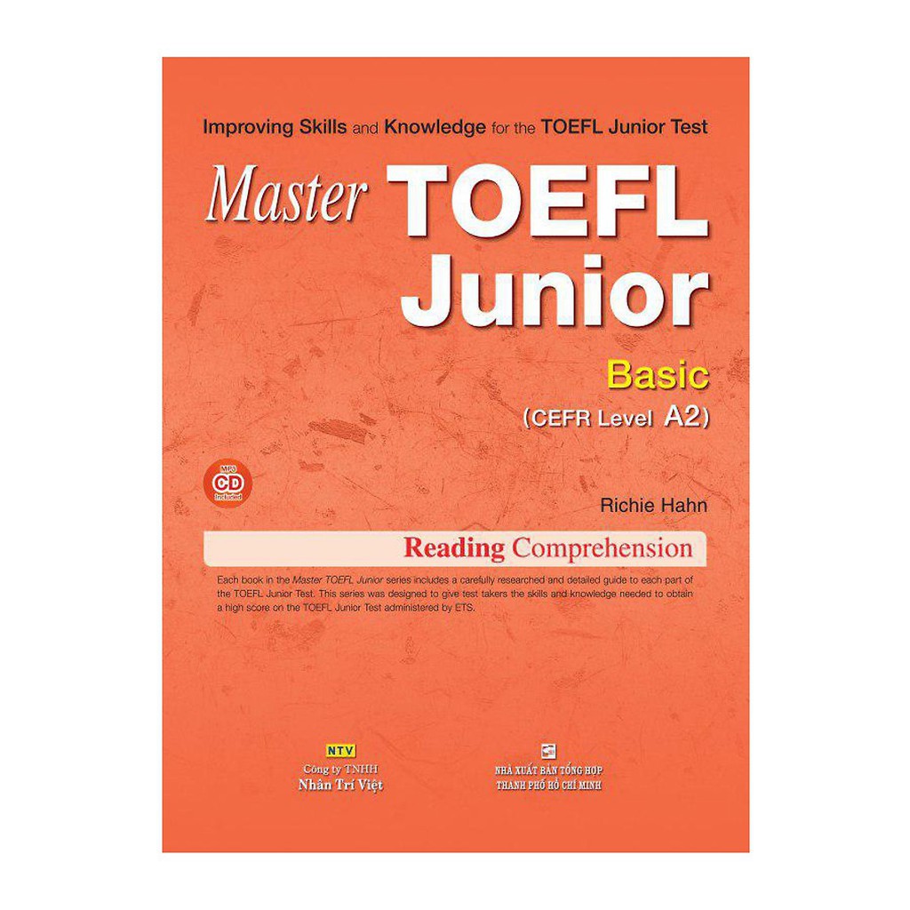 Ns minh tâm - sách - master toefl junior basic a2