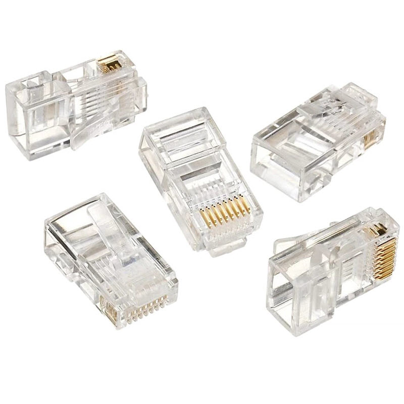 Hộp 100 đầu mạng RJ45 nhựa chất lượng cao