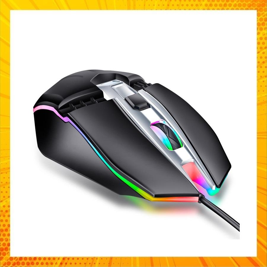 Chuột game k-snake m5 đèn led rgb màu tự thay đổi