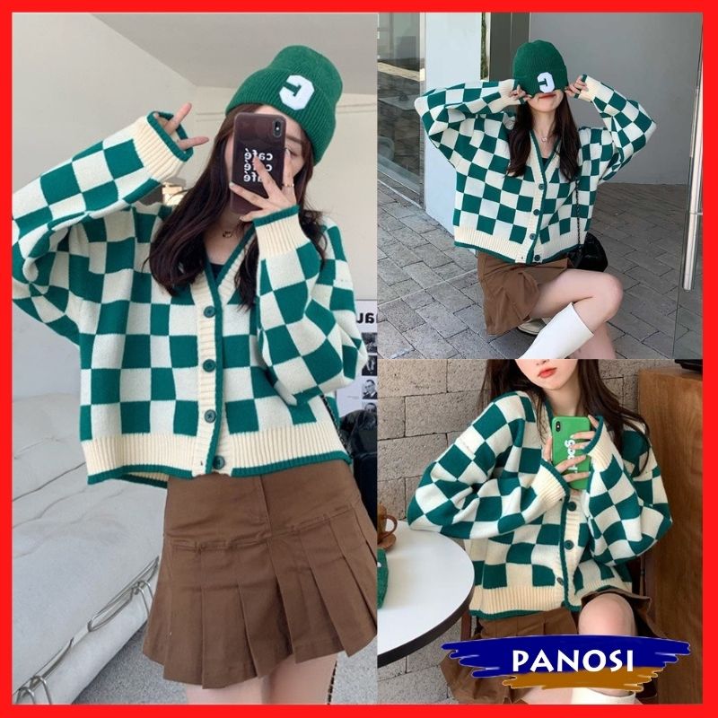 Áo khoác cardigan nữ dáng croptop họa tiết kẻ caro nhiều màu xinh PANOSI - A144 | Lazada.vn Áo Khoác Cardigan Nữ Dáng Croptop Họa Tiết Kẻ Caro Nhiều Màu Xinh Panosi - A144 | Lazada.Vn