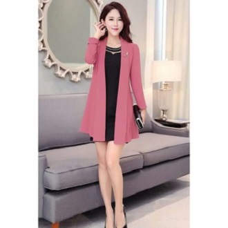 Áo khoác vest nữ form dài