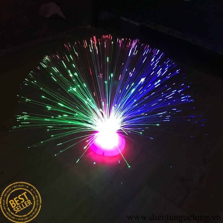 Đèn led sợi quang chớp nhiều màu, nhiều chế độ