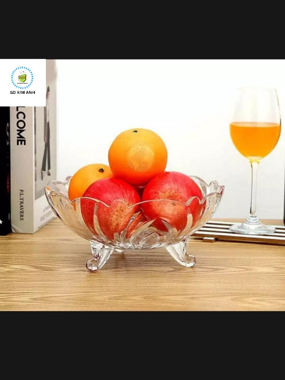 Đĩa thuỷ tinh khay quả đựng mứt ngày tết KA04