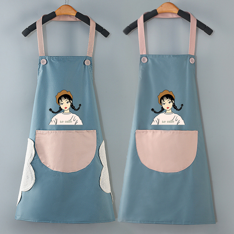 Tạp Dề cao cấp không thấm nước, thấm dầu mỡ kích thước 72x68 cm