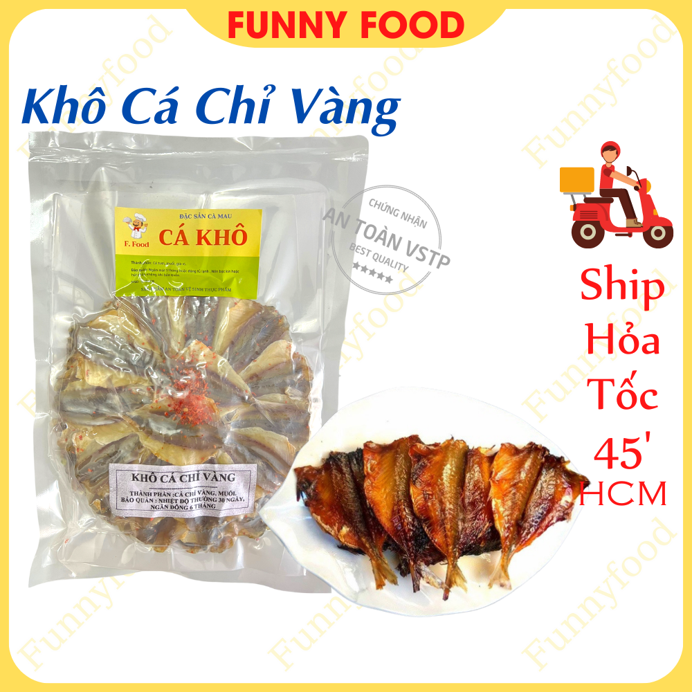 Khô cá chỉ vàng 3 nắng – cá khô cá chỉ vàng bông – – funnyfood